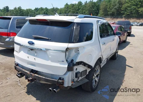 2018 Ford Explorer Platinum from USA, damaged, VIN 1FM5K8HT8JGB37236